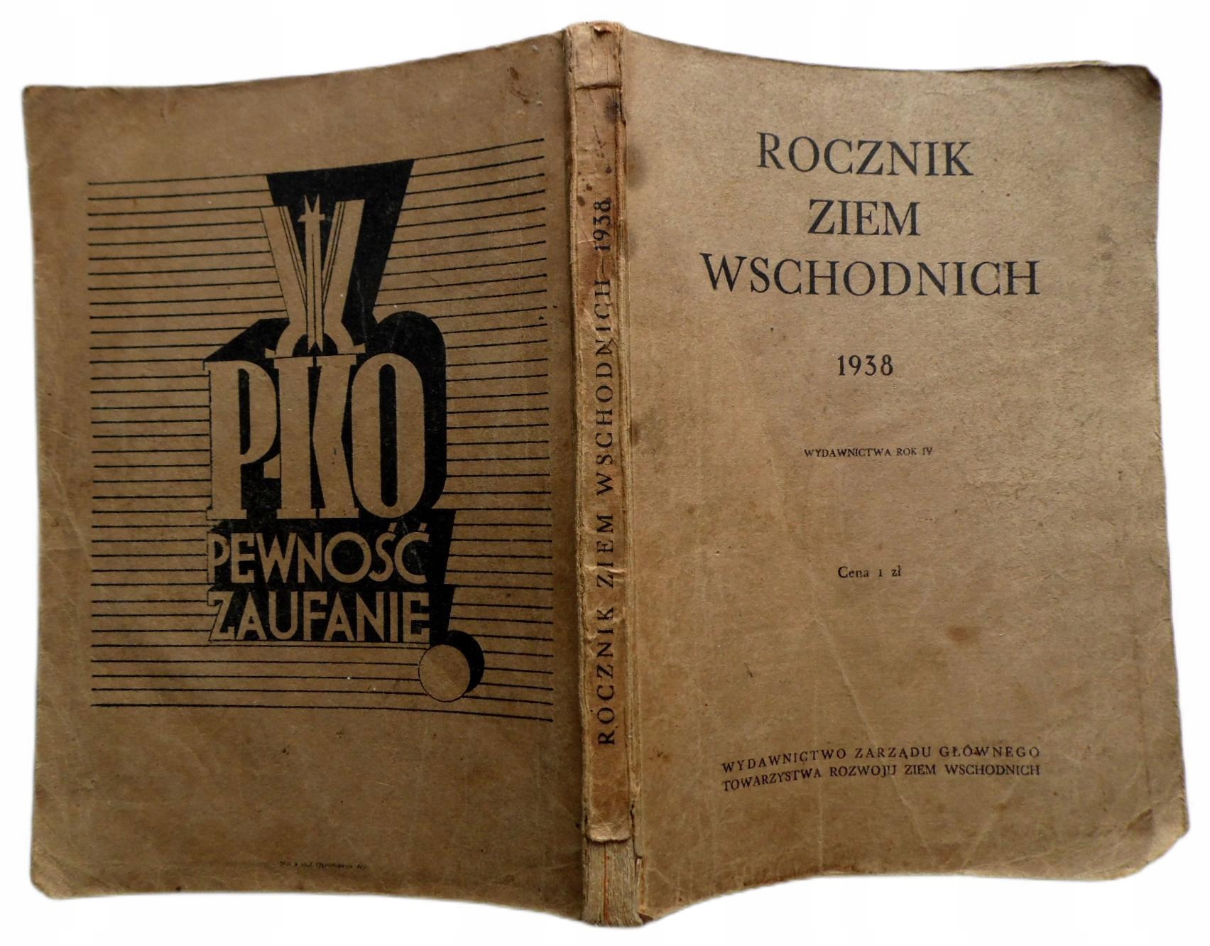 Rocznik Ziem Wschodnich 1938