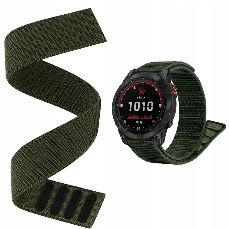 

Nylonowy Pasek Do Garmin Fenix 3 3HR 5X 6X 7X 26MM