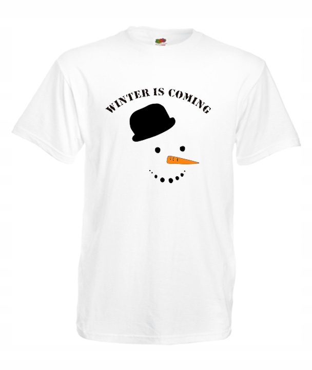 

XXXL Koszulka Męska Gra O Tron Winter Is Coming