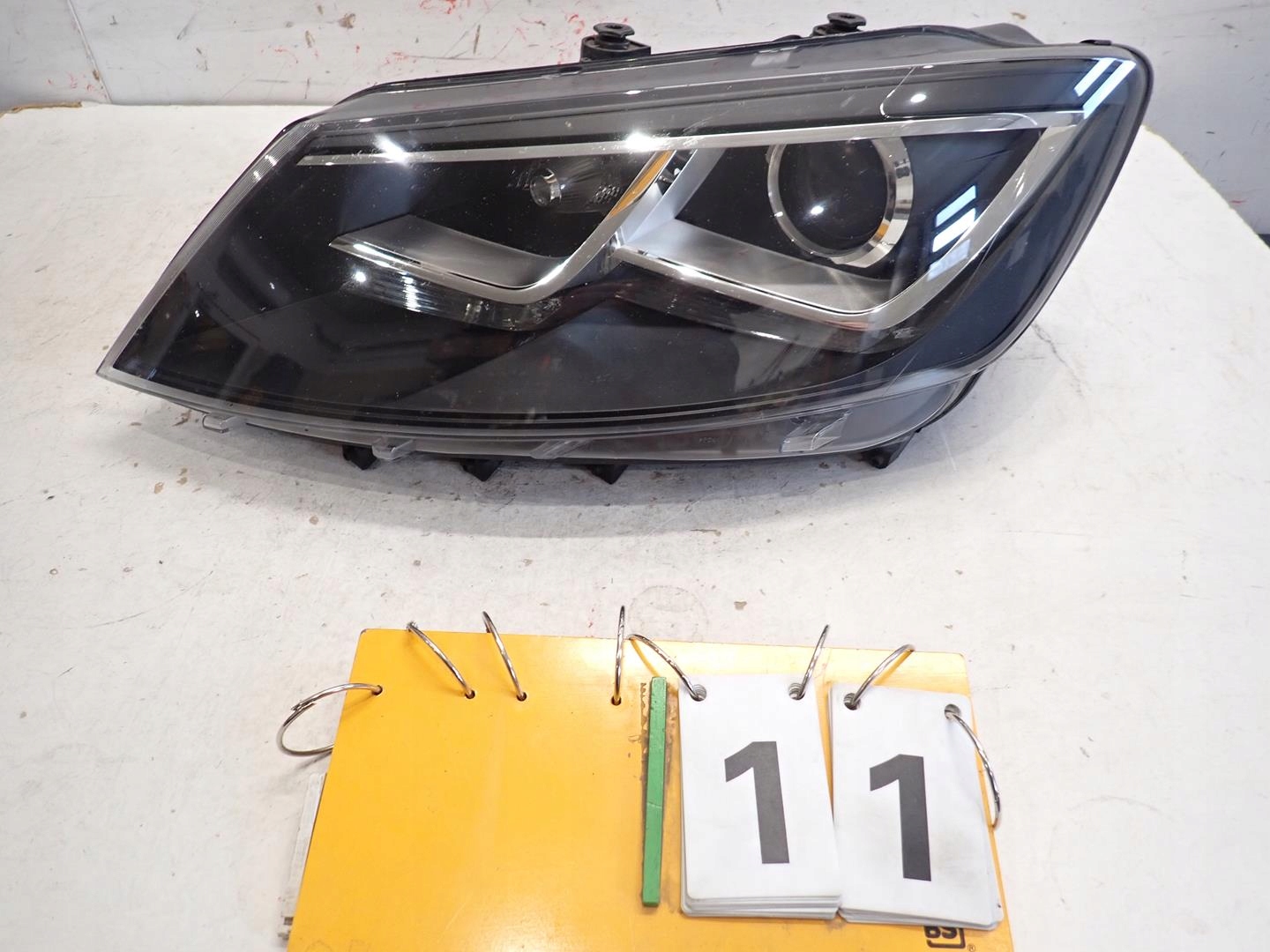 light front front left SEAT ALHAMBRA 2010- BI-XENON SKR 7N5941751