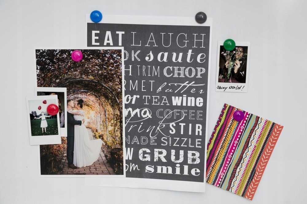 MAGNESY NA BLISTRZE 20mm MIX KOL 8 SZT D.RECT x2 Kolor dominujący wielokolorowy