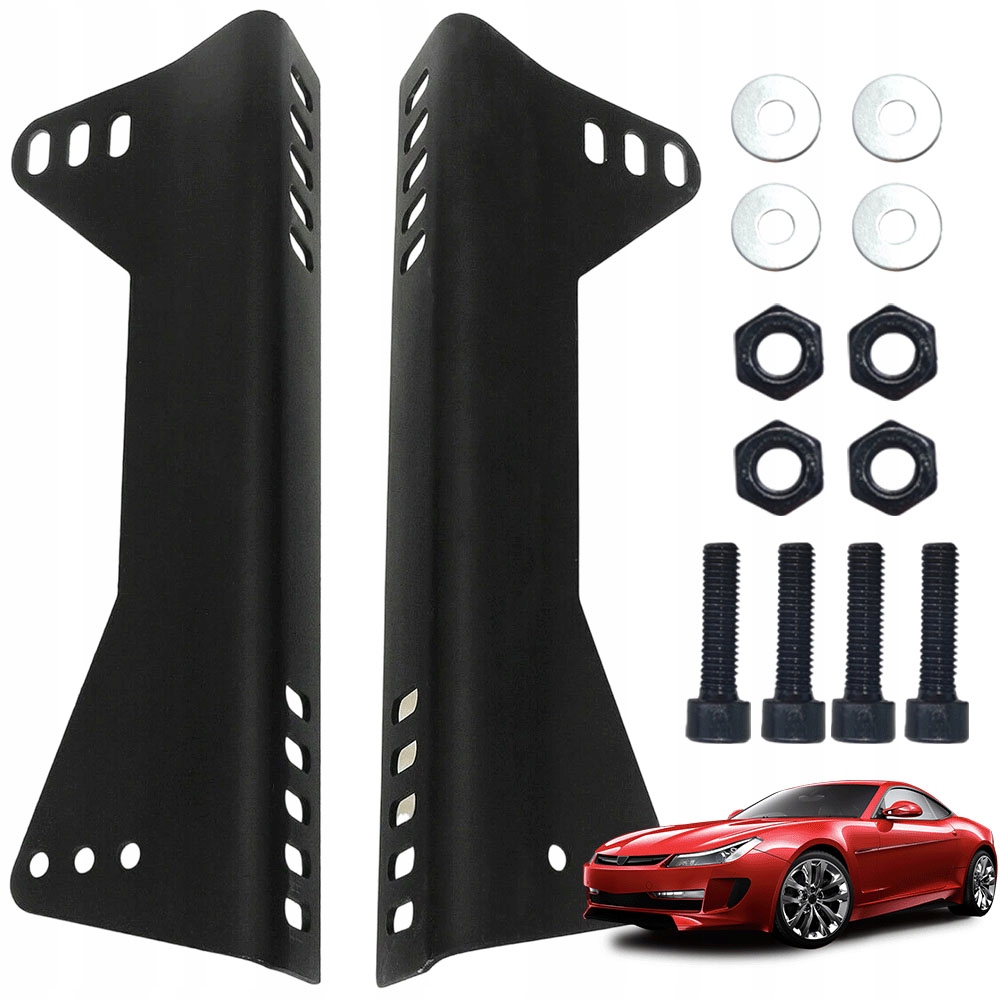 Boční Upevnění Sportovního Křesla 2 Ks Univerzální Podpěry L Pro Sedadla