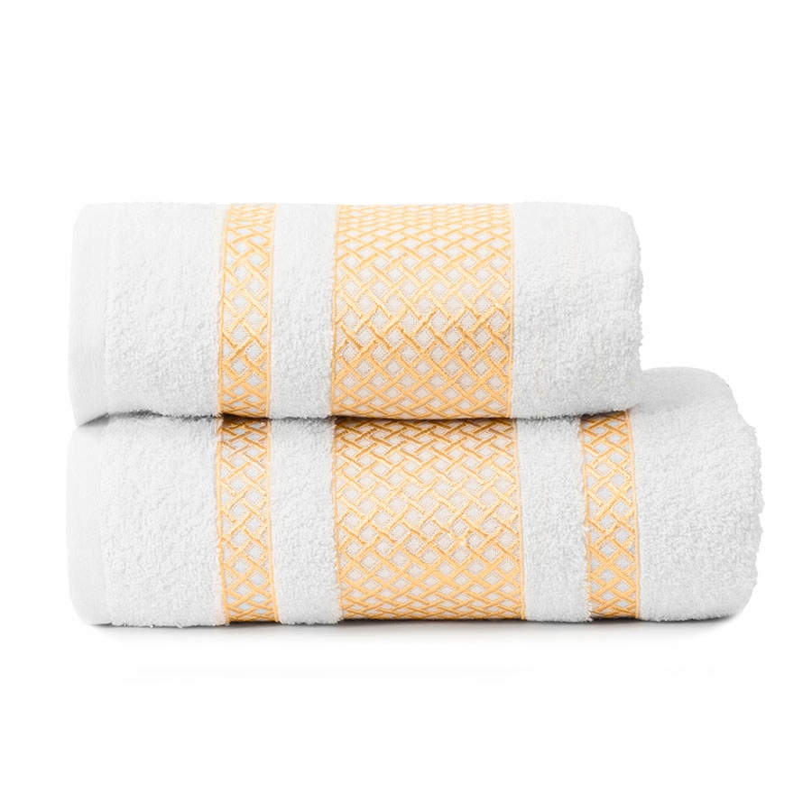 

Ręcznik frotte Lionel biały/złoty 70x140