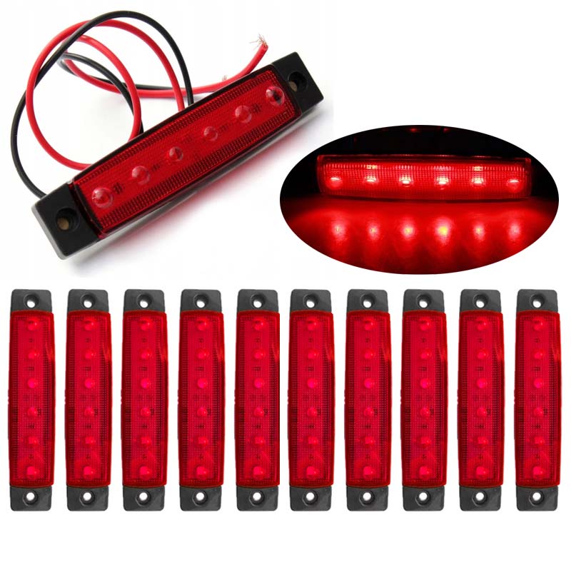 

10x Lampa Obrysowa Obrysówka Diodowa Led Obrysówki