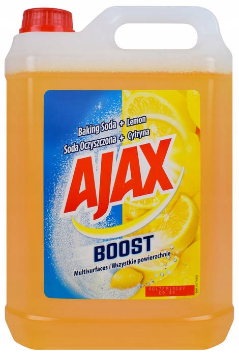 

uniwersalny płyn Ajax Boost Soda i Cytryna 5L