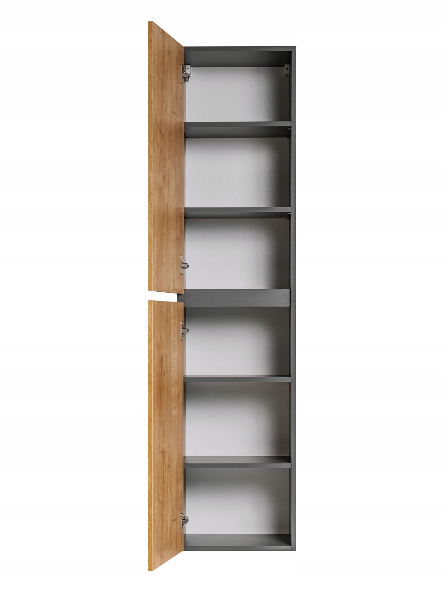 ZESTAW MEBLI ŁAZIENKOWYCH MONAKO GREY OAK 120 CM Marka inna