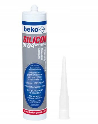 

Beko Silikon PRO4 Neutralny Dąb Ciemny 310 ML