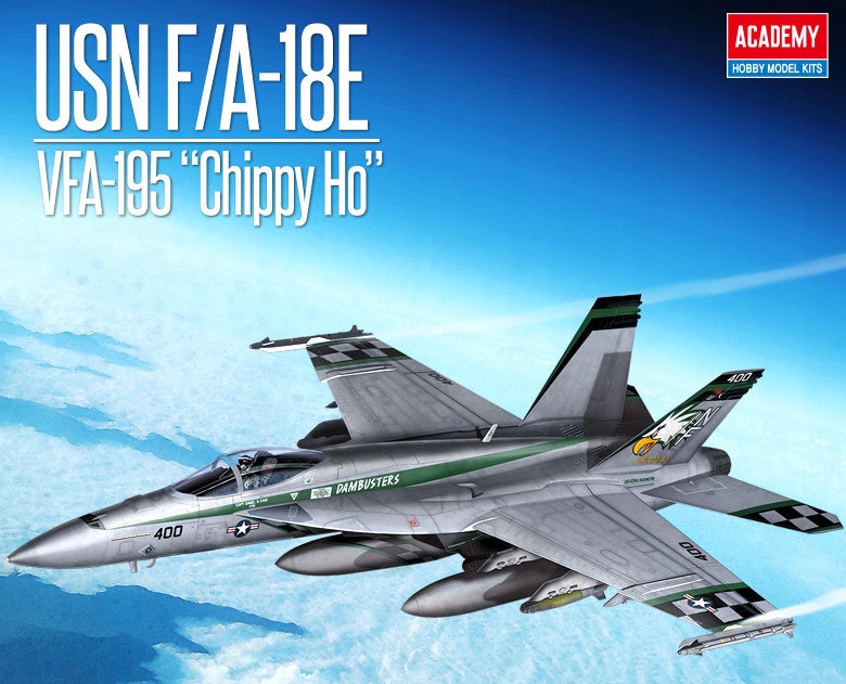 Academy 12565 F/A-18E Hornet Chippy Ho 1:72