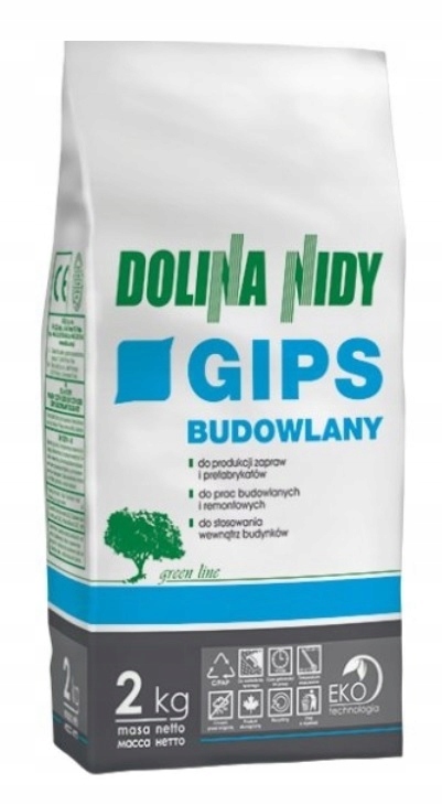 

Gips Budowlany 2kg Dolina Nida