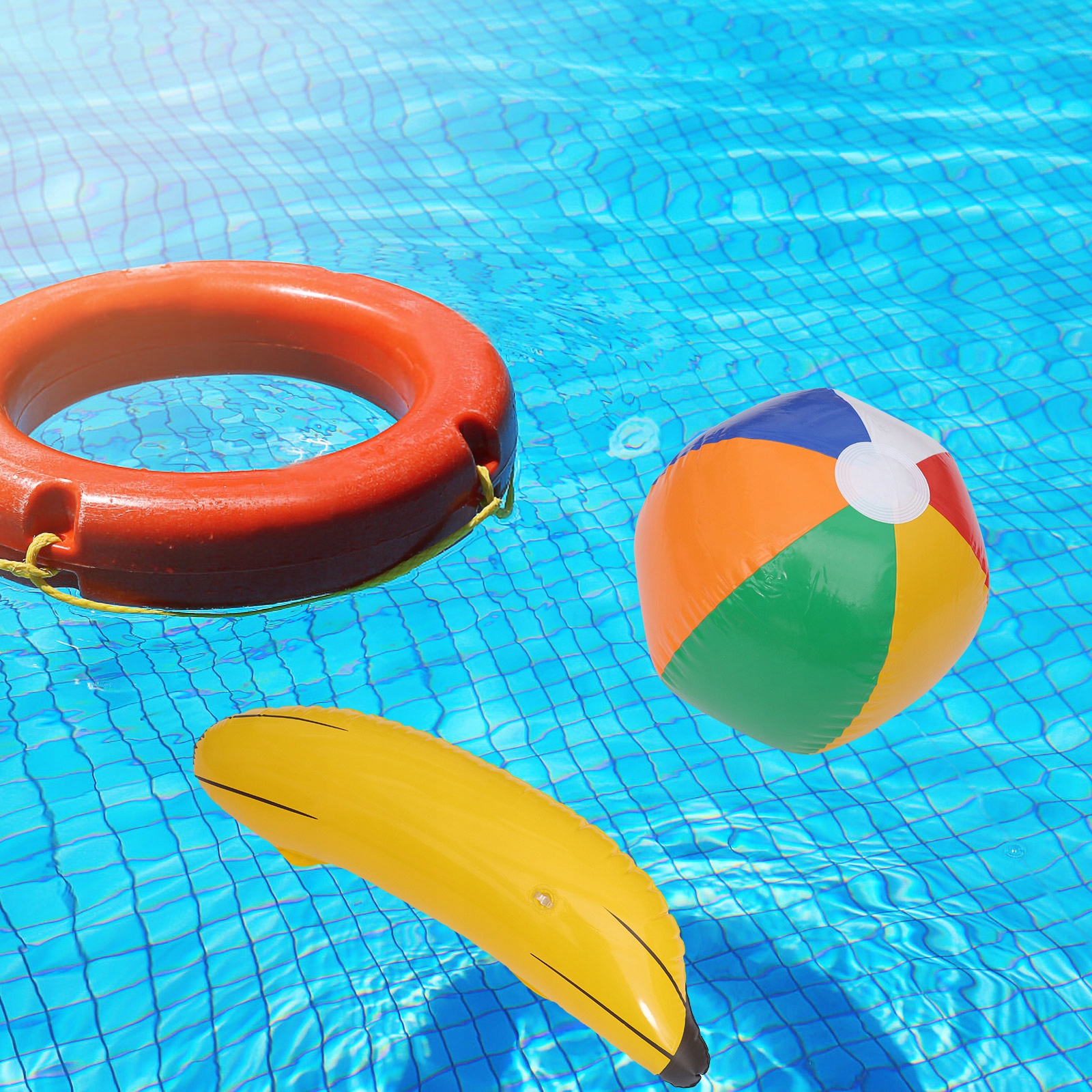 DMUCHANE ZABAWKI BASENOWE 4 SZT Marka bez marki