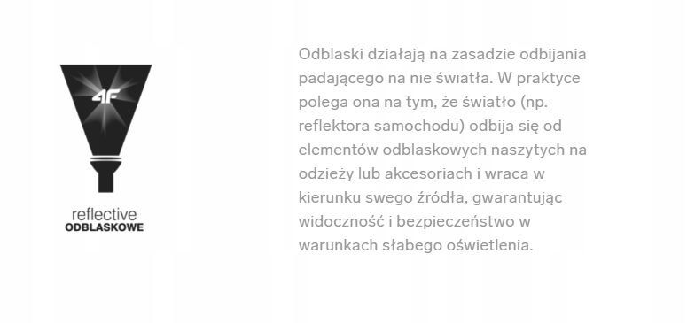 4F SZYBKOSCHNĄCA Opaska TRENINGOWA CAF007 - L/XL Marka 4F