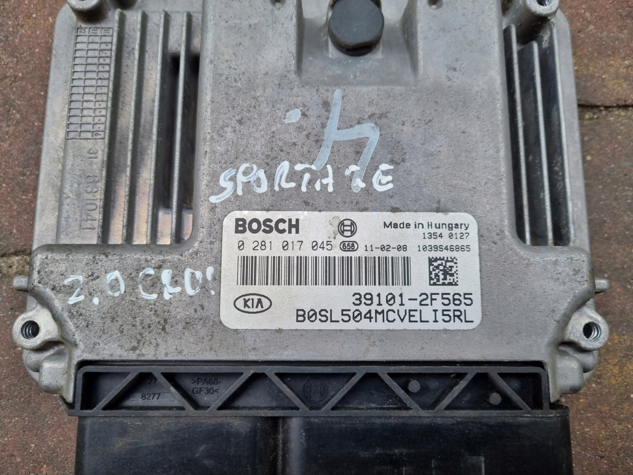 KOMPUTER SILNIKA KIA SPORTAGE III CRDI 0281017045