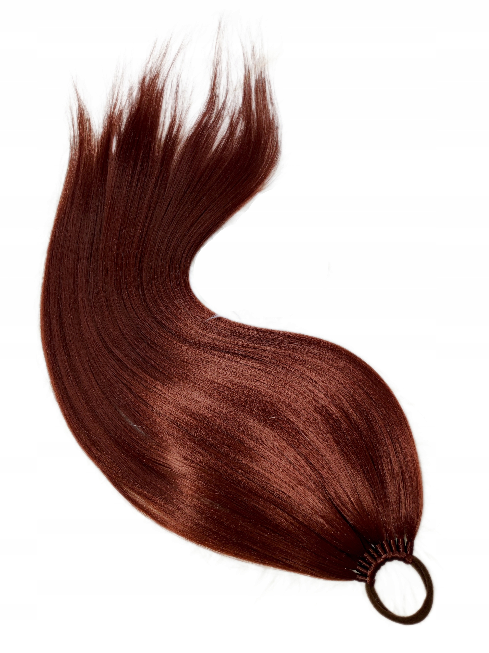 Připínací poník na gumičce, Příčesek, kaštanově hnědá, Kaštanová Nimfa, 70 cm