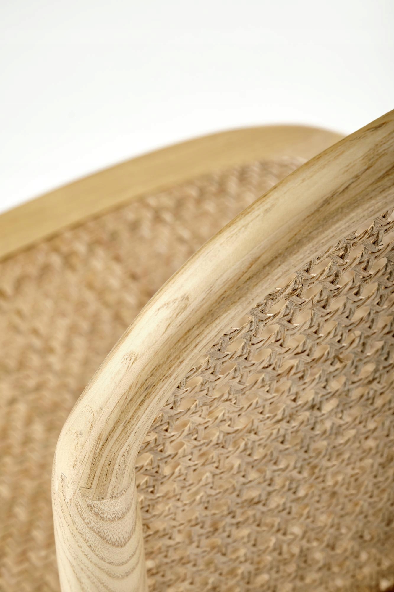 K502 Eleganckie Rattanowe Krzesło - Naturalne Piękno i Trwałość Głębokość mebla 50 cm