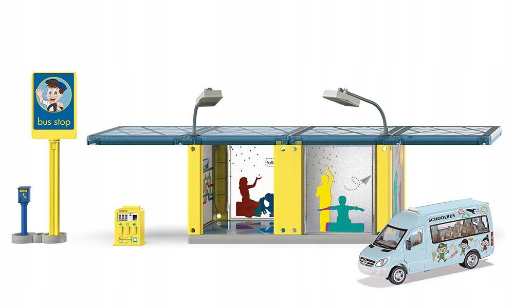 

Siku World 5509 Przystanek Autobusowy New 06.2020