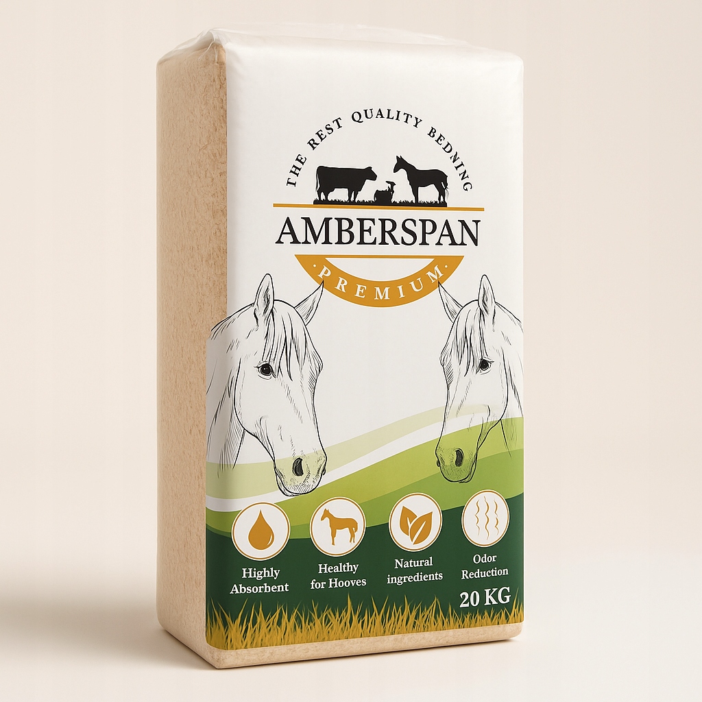 Levně Amberspan Piliny Premium pro Koně 3x odprášené, sušené, 15x20 300 kg