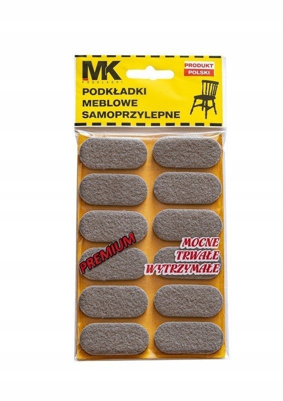 

Podkładki filcowe premium 20x44 grafit