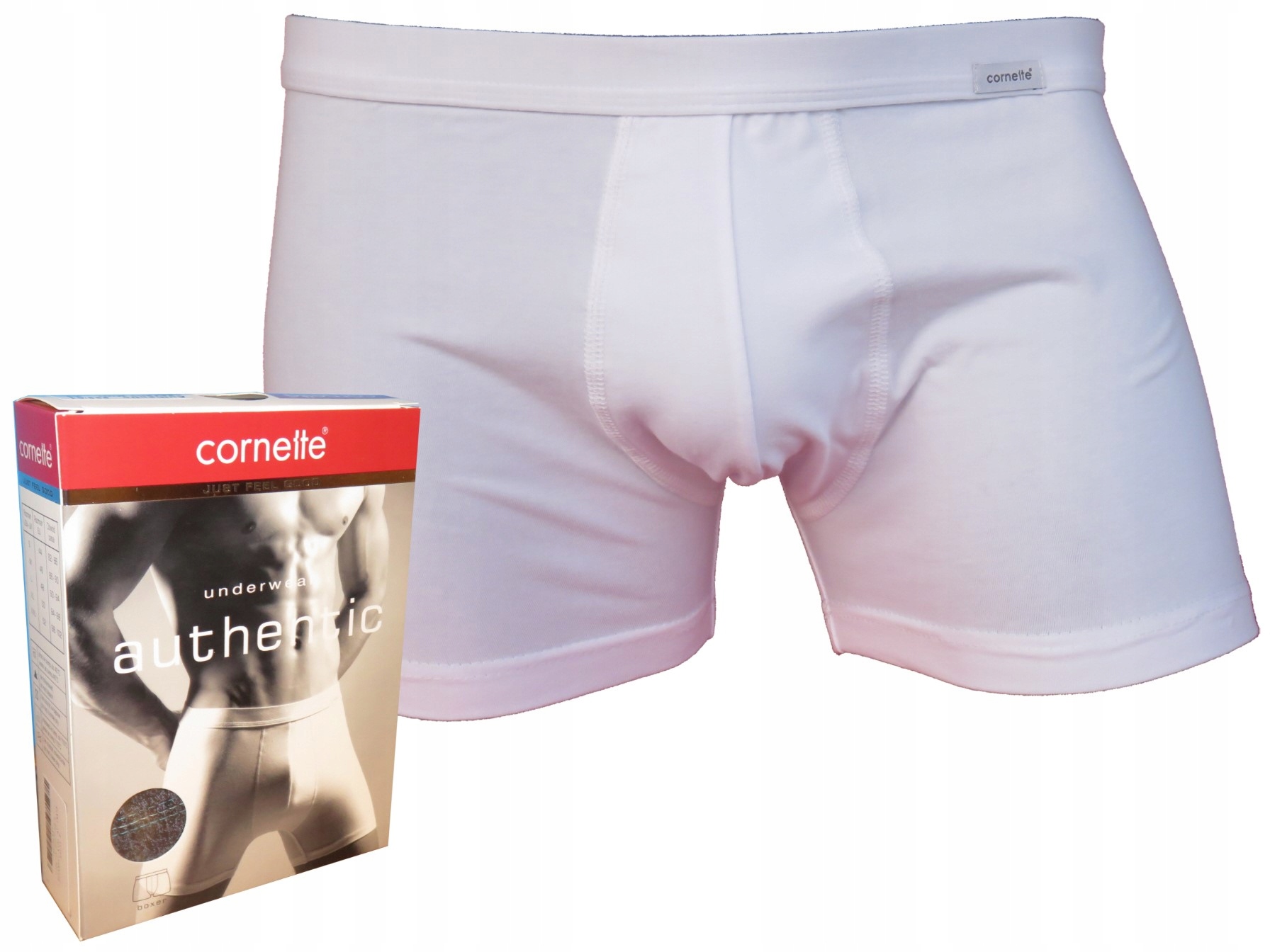 

Cornette szorty authentic Perfect Mini białe M