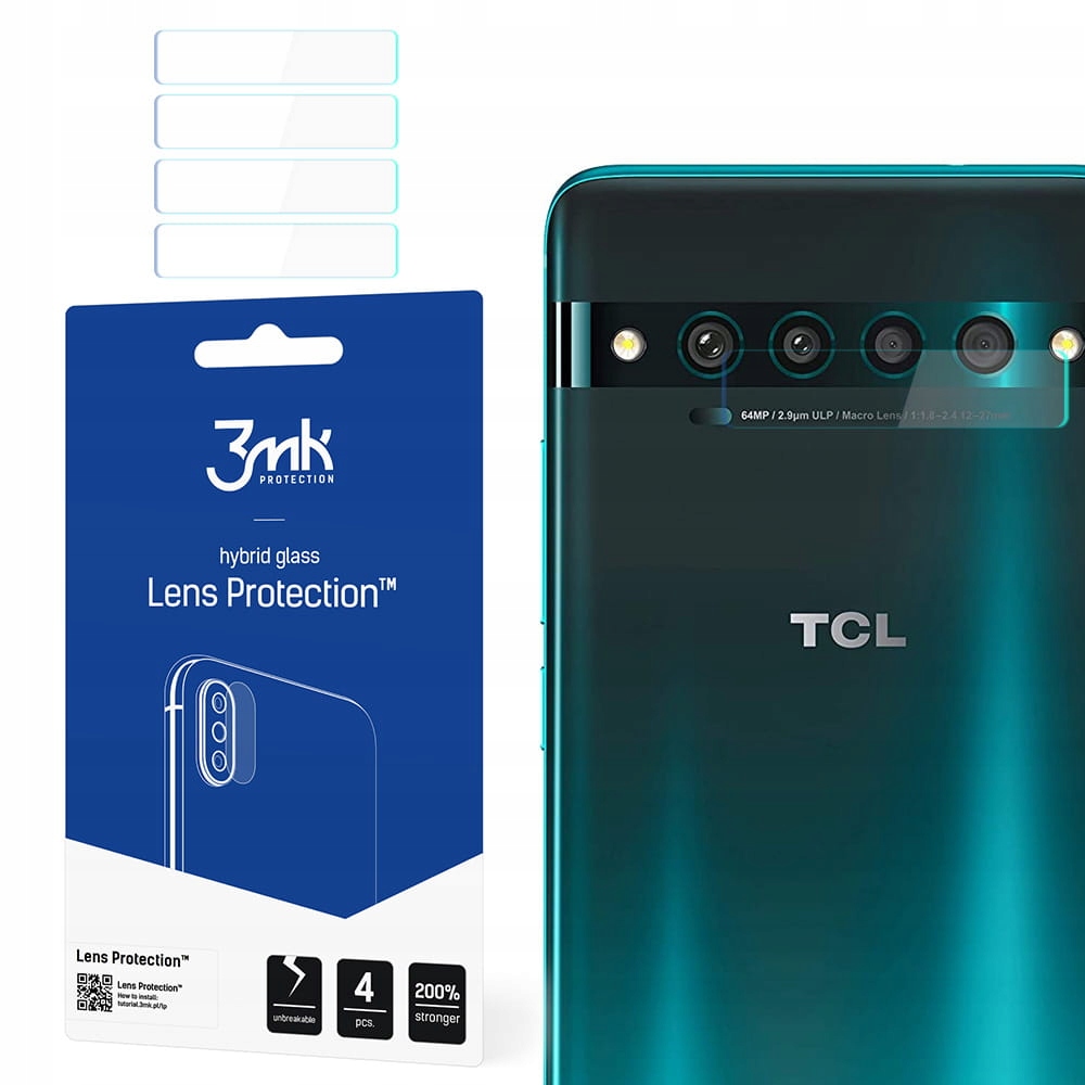 

Szkło na obiektyw aparatu do Tcl 10 Pro - 3mk Lens