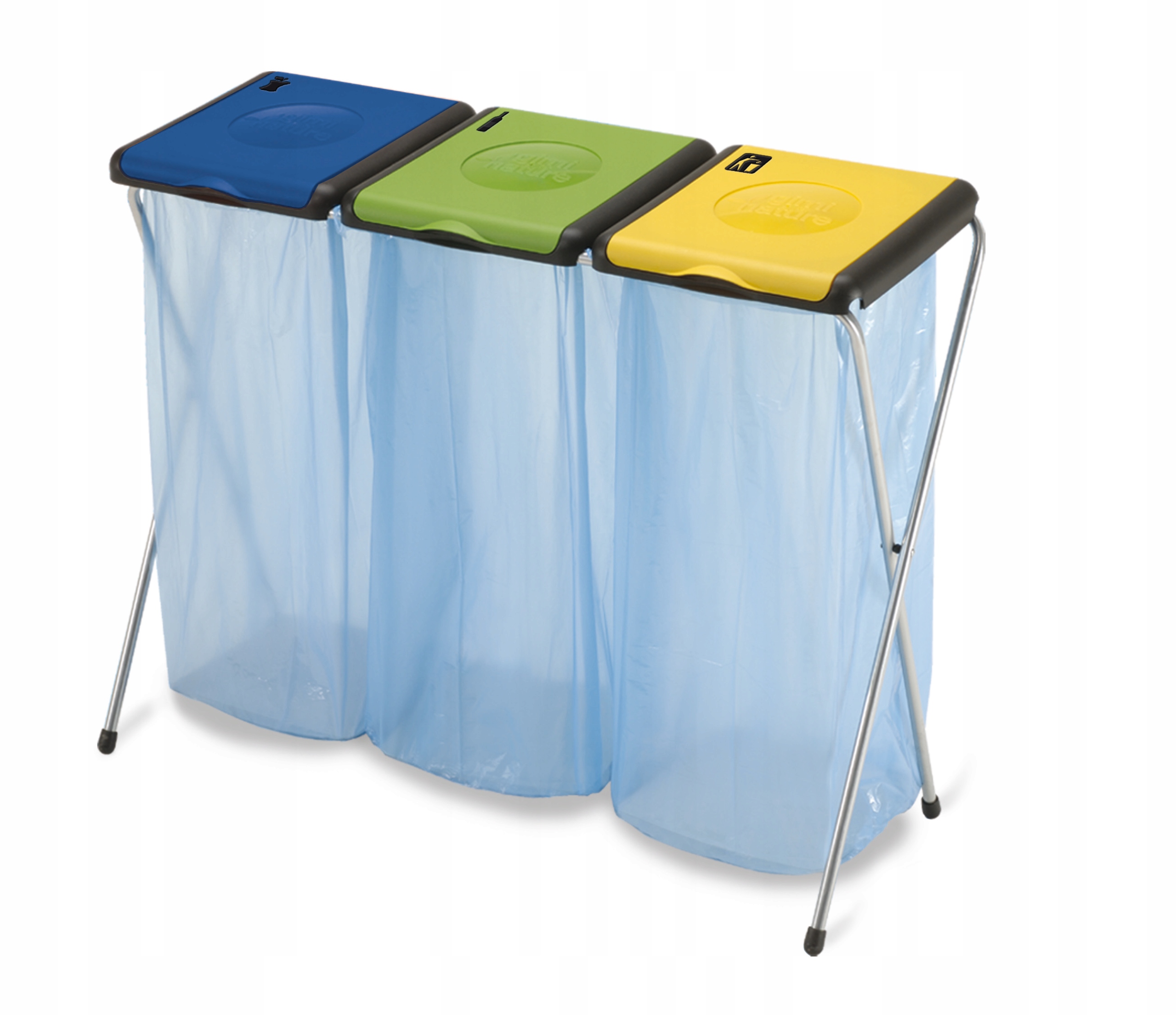 

Kosz stojak do segregacji śmieci NATURE3 GIMI3x120