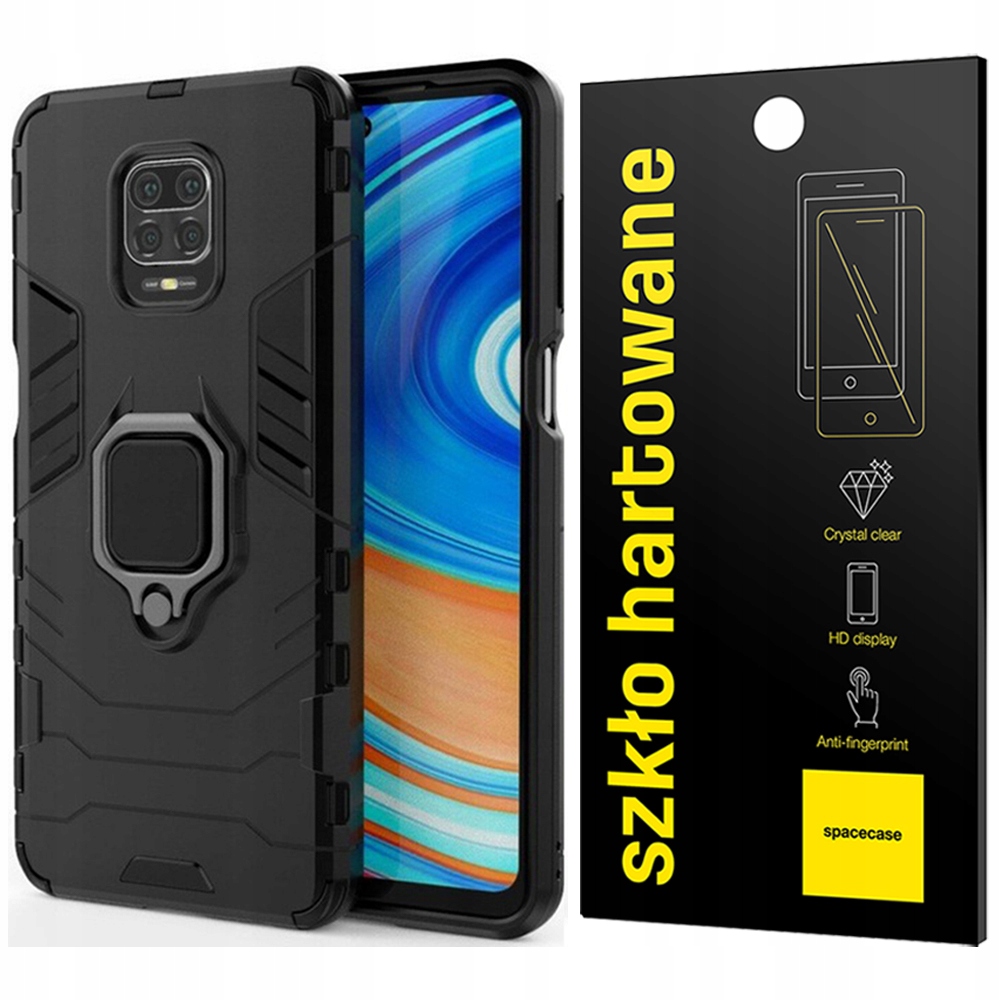 

Etui X-ring Do Redmi Note 9S/9 Pro Pełne Szkło