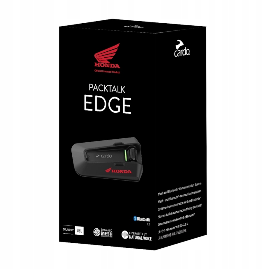 INTERKOM CARDO PACKTALK EDGE HONDA JBL NA 1 KASK