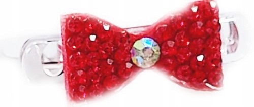 

Malutkie Błyskotki Kokardki Spinki Czerwone