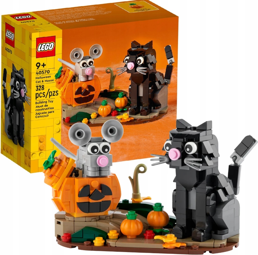 Lego Classic 40570 Kot I Mysz Na Hallowen Dynia Klocki Dla Dzieci