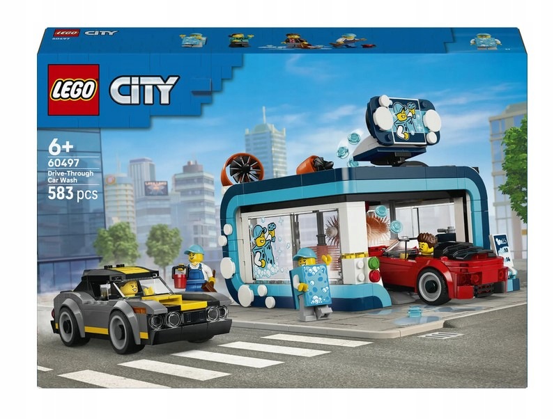 Stavebnice Automatická Myčka Automobilová 60497 Lego City