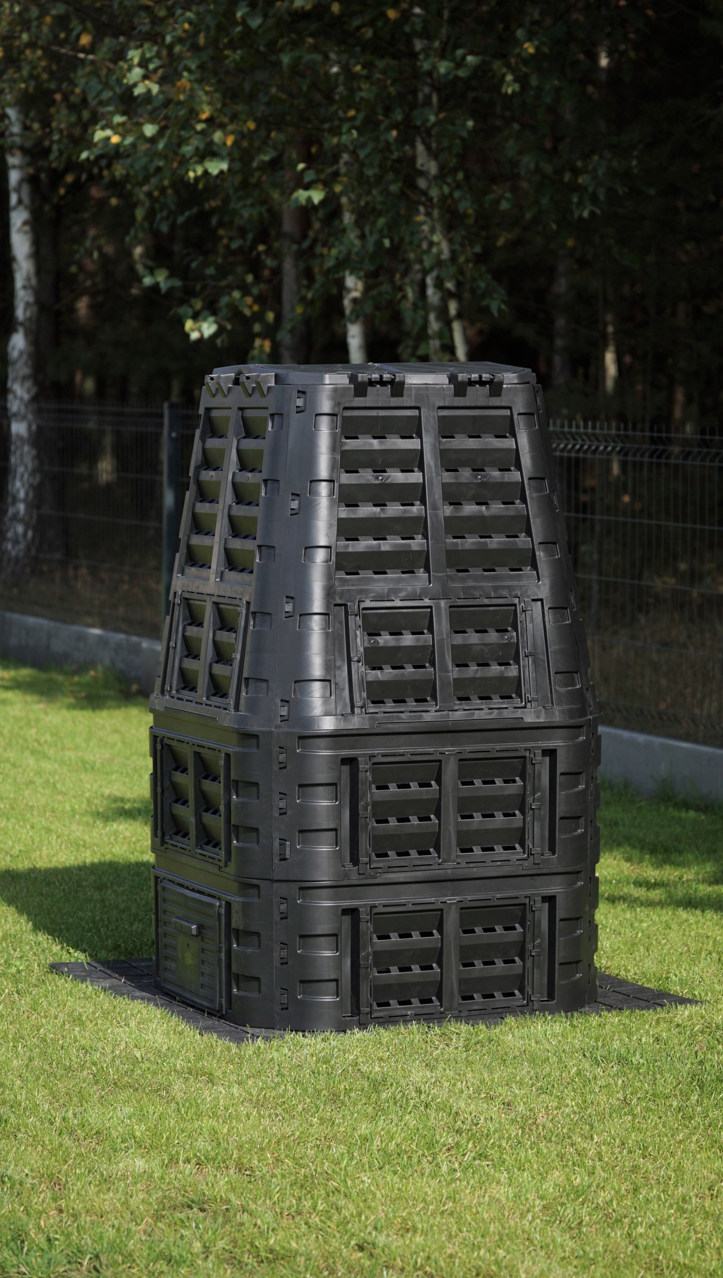 Kompostownik MultiComposter 740l Czarny Kolor czarny