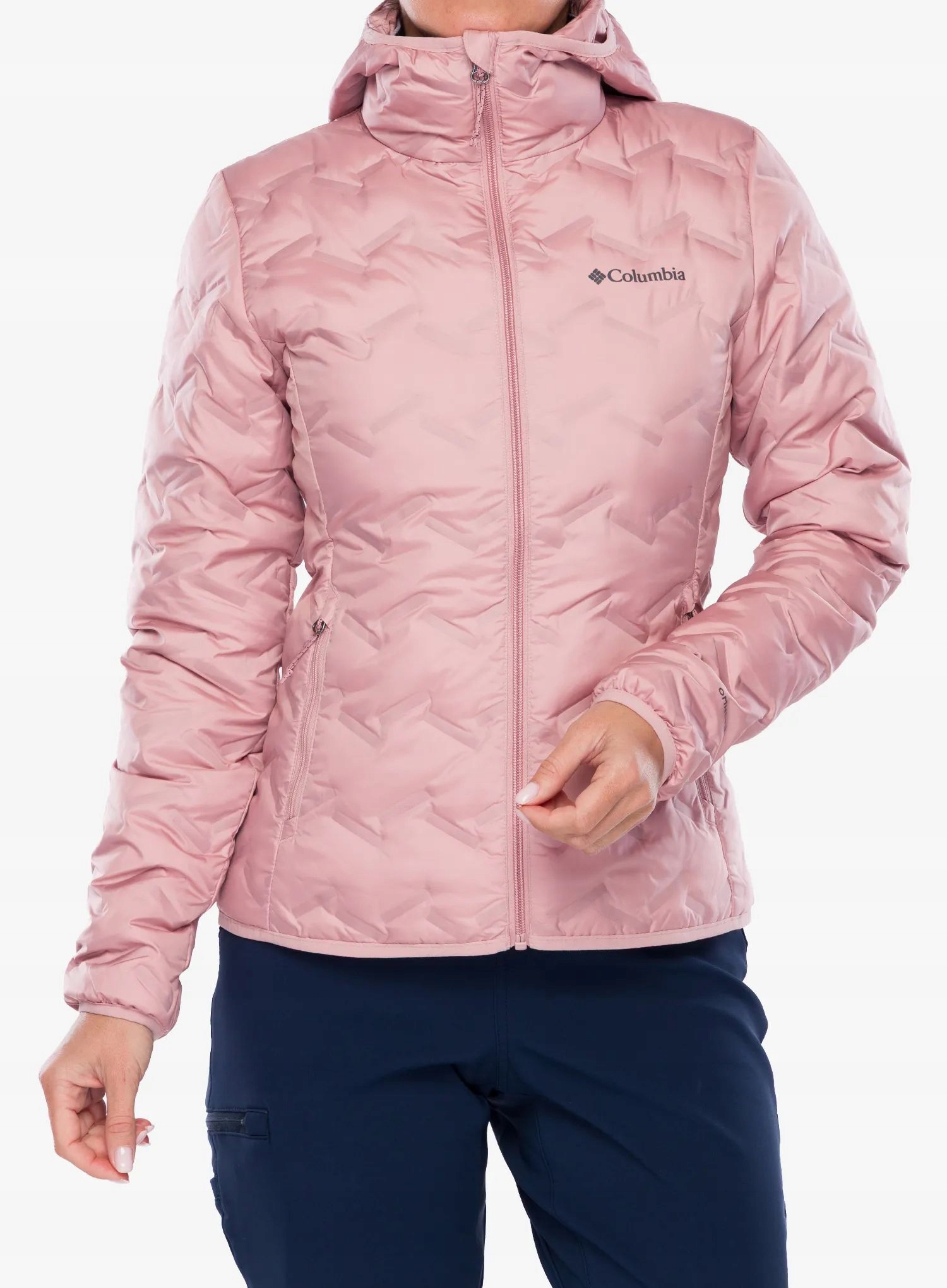 Dámská péřová bunda Columbia Delta Ridge II Down Hooded Jacket