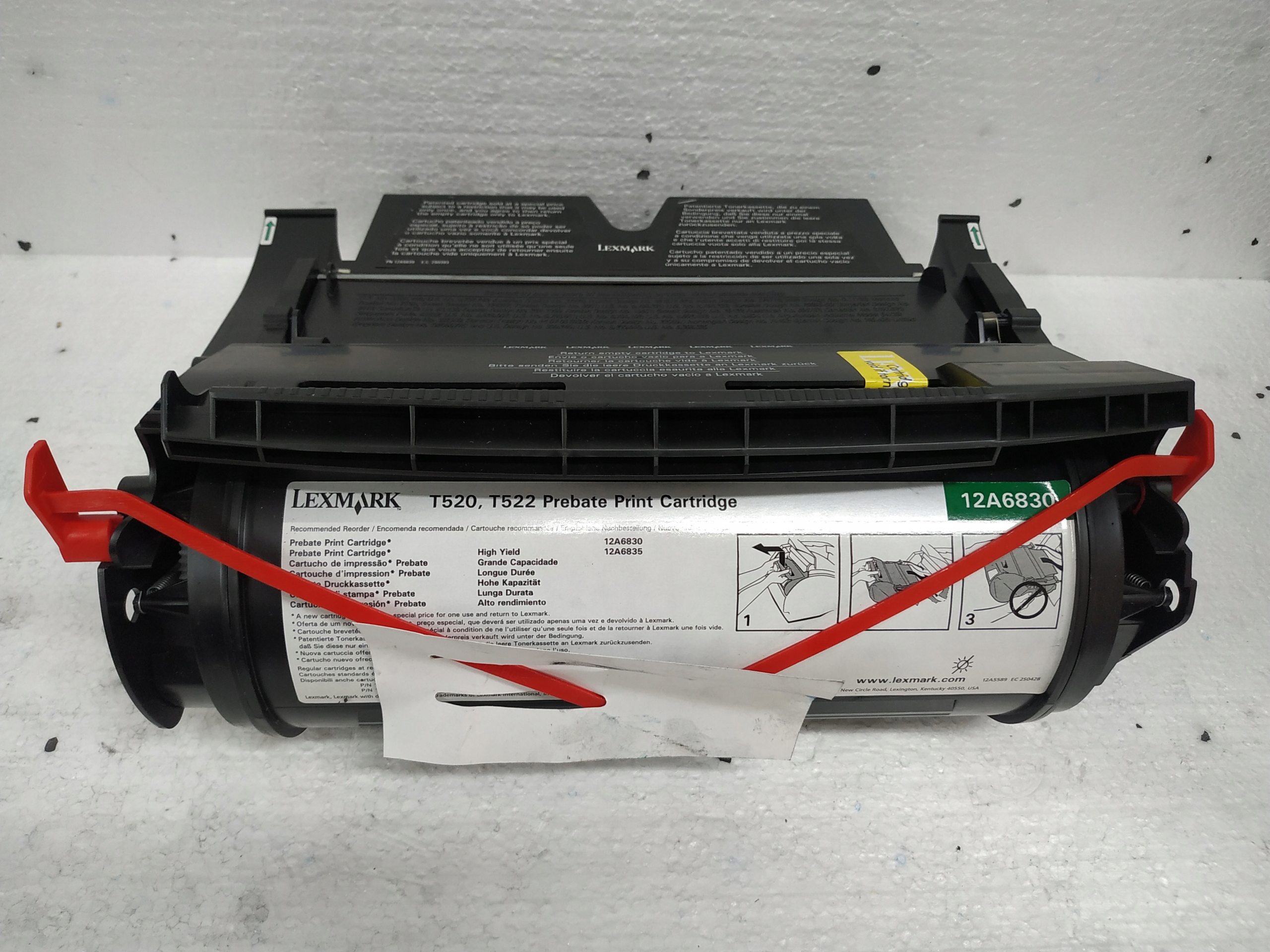 Toner Lexmark 12A6830 Czarny