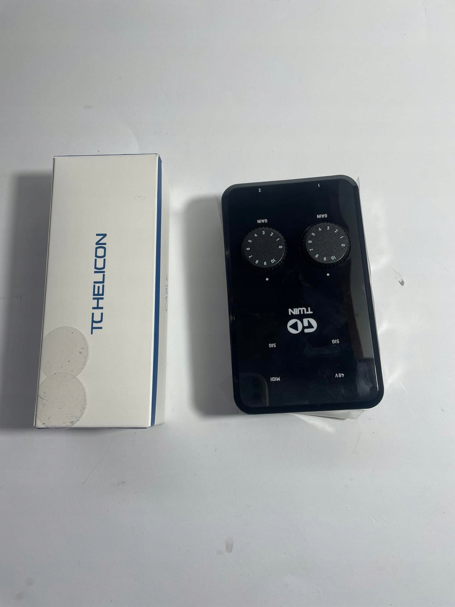 Interfejs audio/MIDI TC Helicon Go Twin Model Go Twin