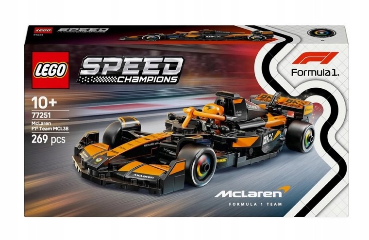 Stavebnice Formule F1 Mclaren Team MCL38 77251 Lego Speed Champions