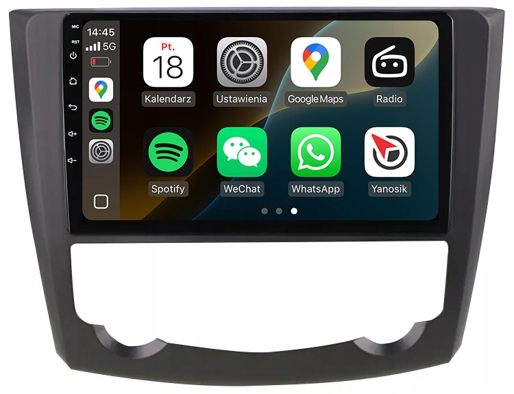 Renault Kadjar Radio Navigace Android Carplay Mapy