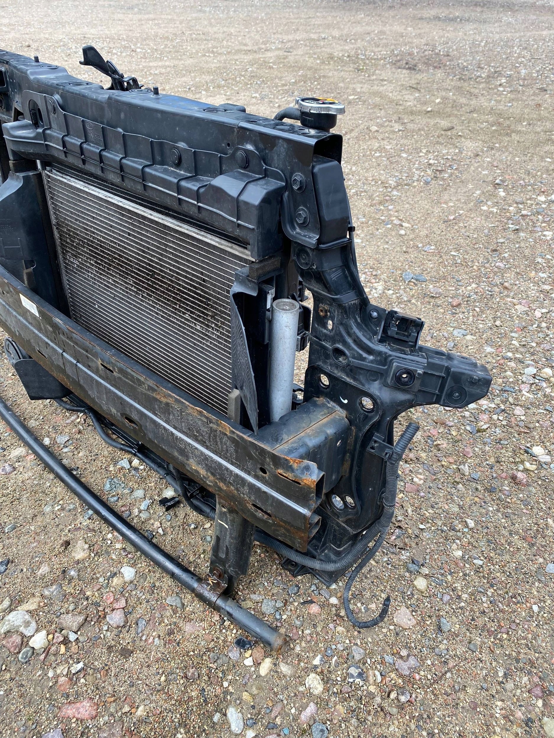 KIA PICANTO III 1.0 B complete support panel for radiators sider radiator pillar