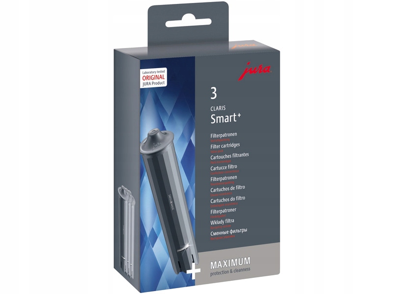 Filtr do ekspresów JURA Claris Smart+ (3 sztuki)