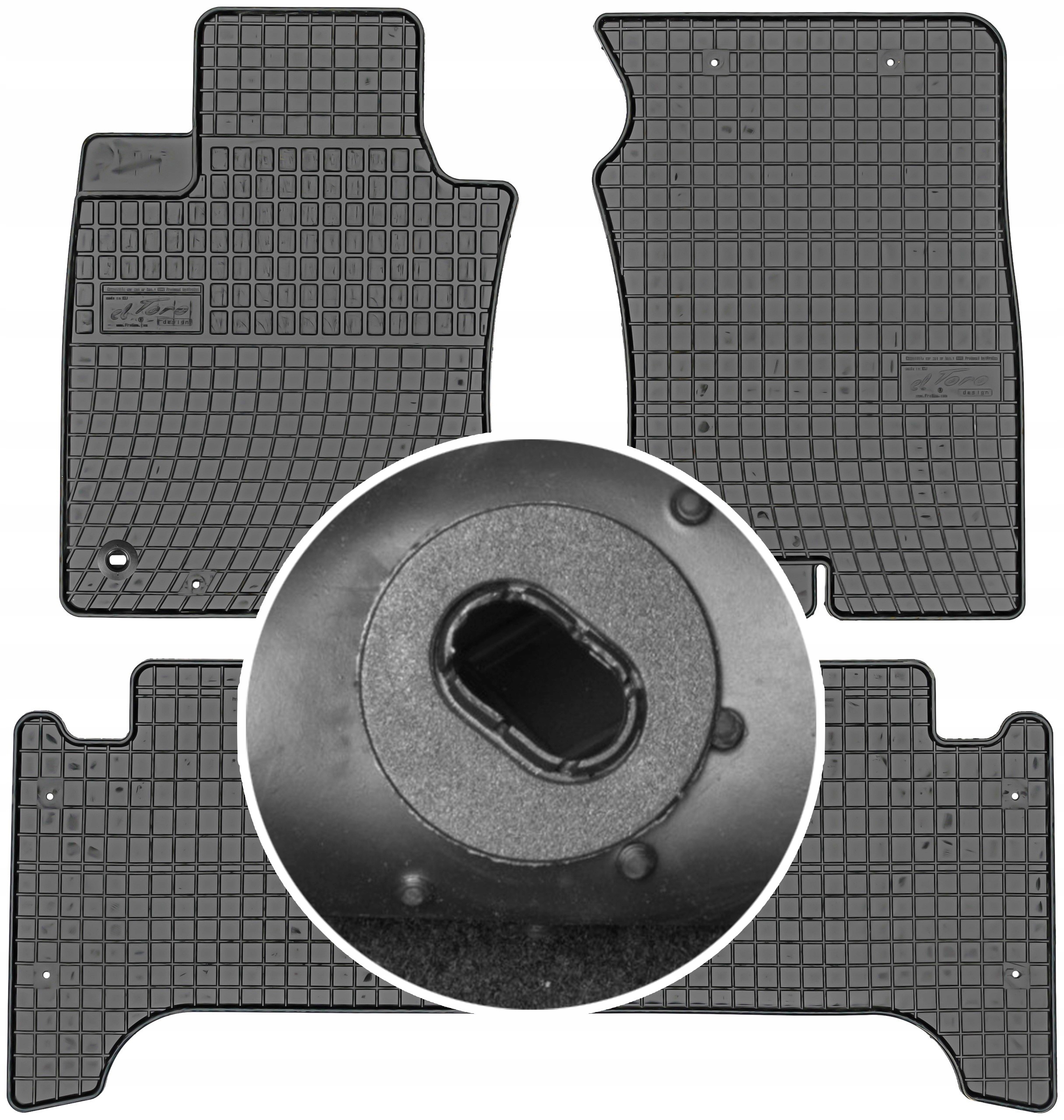 Коврики Ньюстайлинг резиновые 0806 4 el.