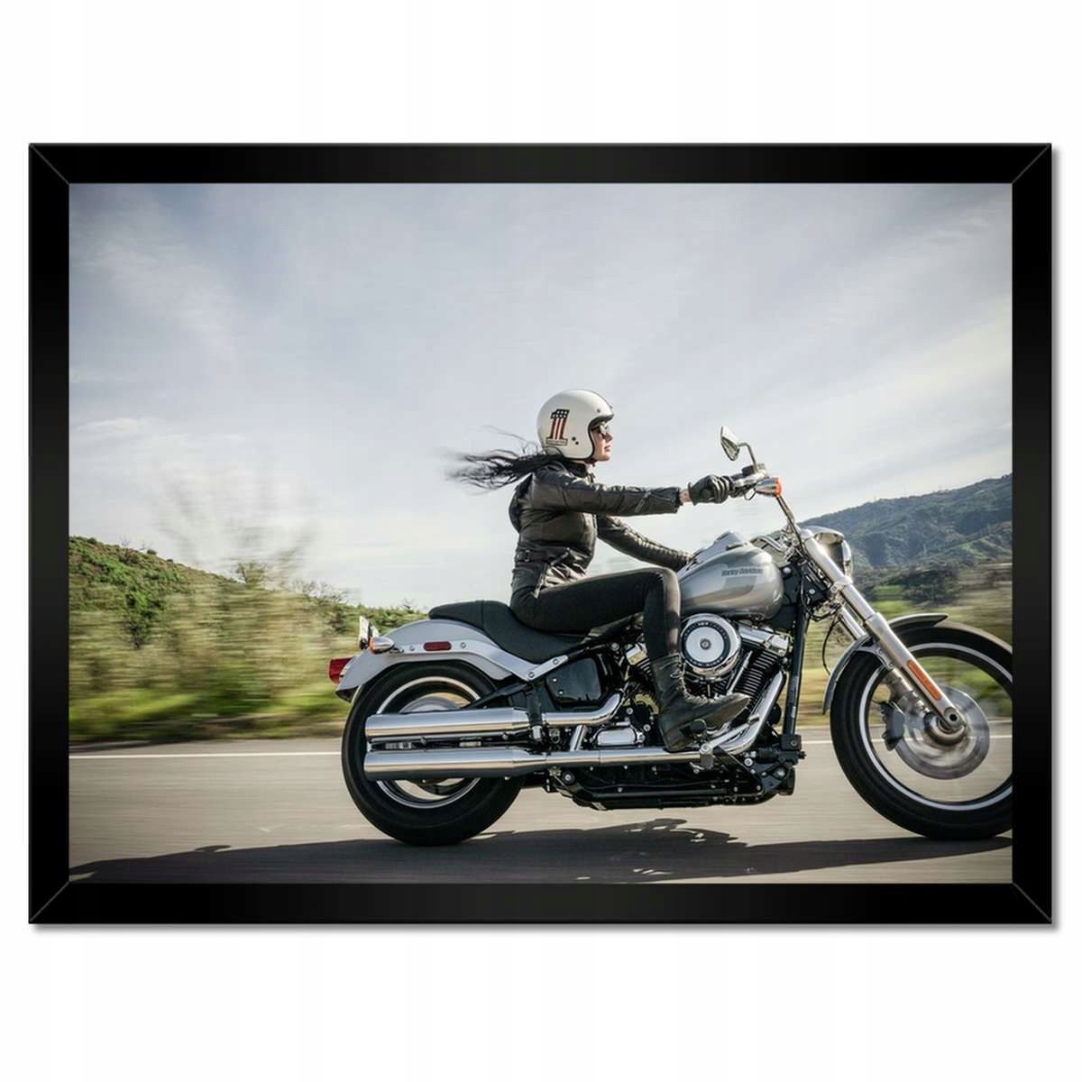 Plakáty v rámu 40x30 Harley Davidson Motocykl