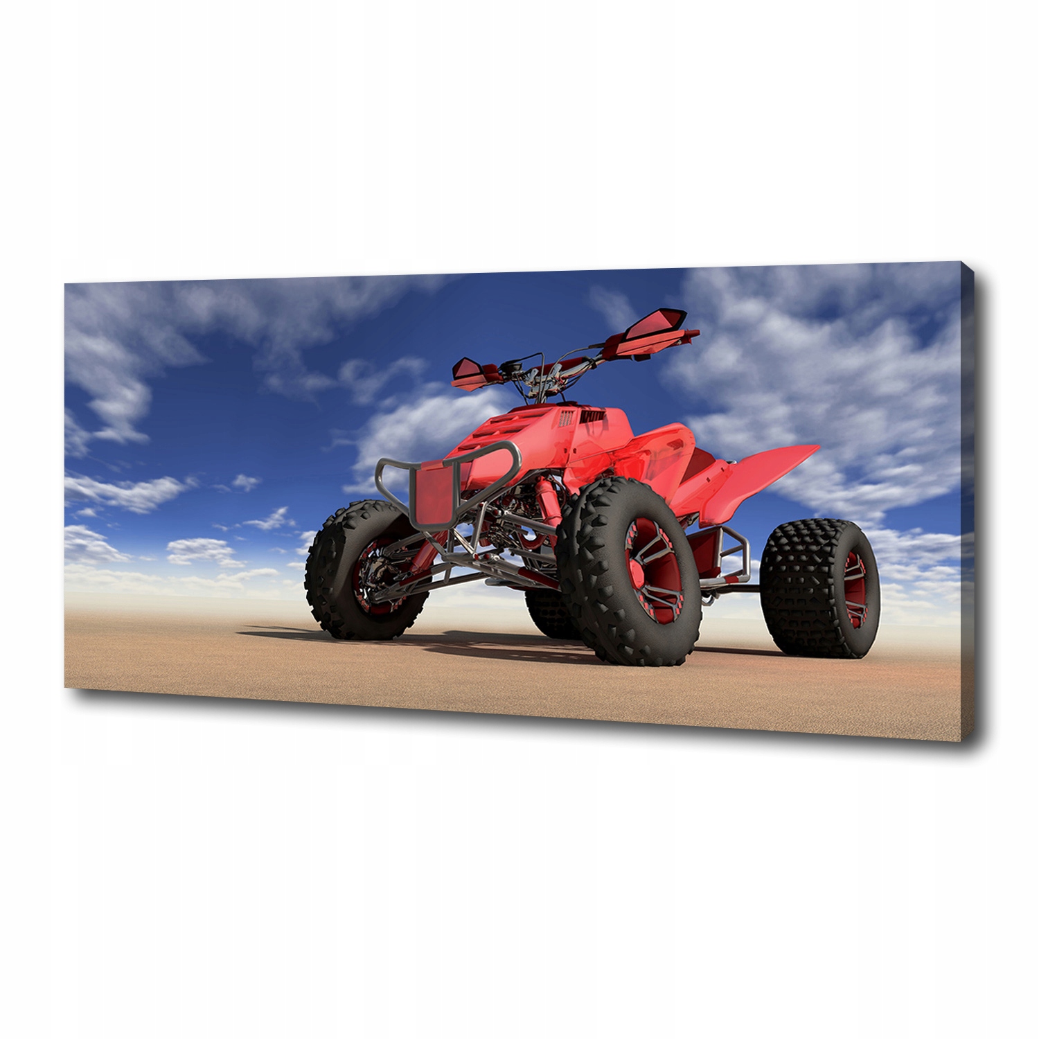 

Foto obraz na płótnie Quad na pustyni 125x50 cm