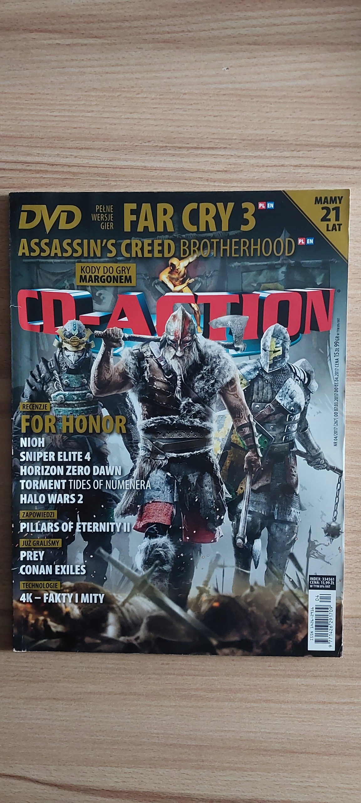 CD ACTION NR 04/2017 BARDZO DOBRY STAN