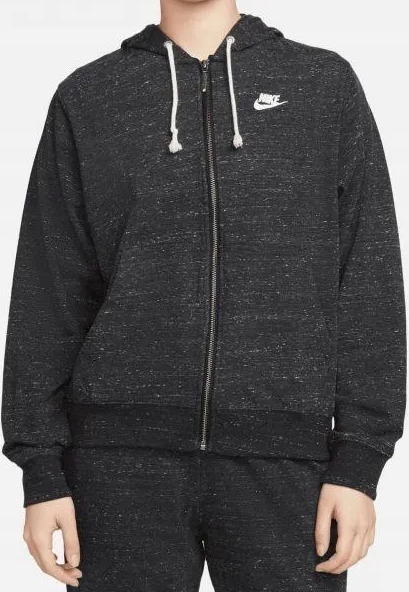 Nike Dámská Mikina S Kapucí Rozepínací DM6386-010 vel. S