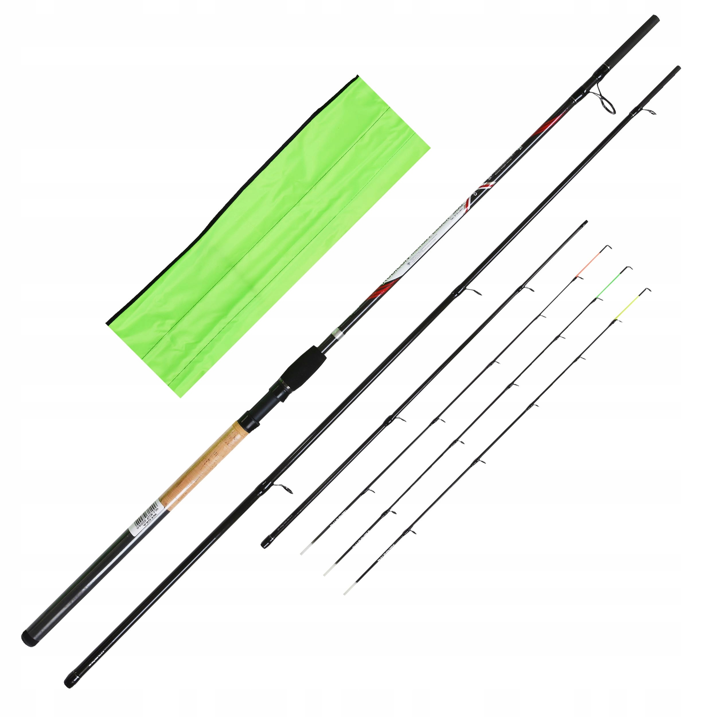 Wędka Jaxon Rubicon Method Feeder 3.00m 20-60g +3 zapasowe szczytówki