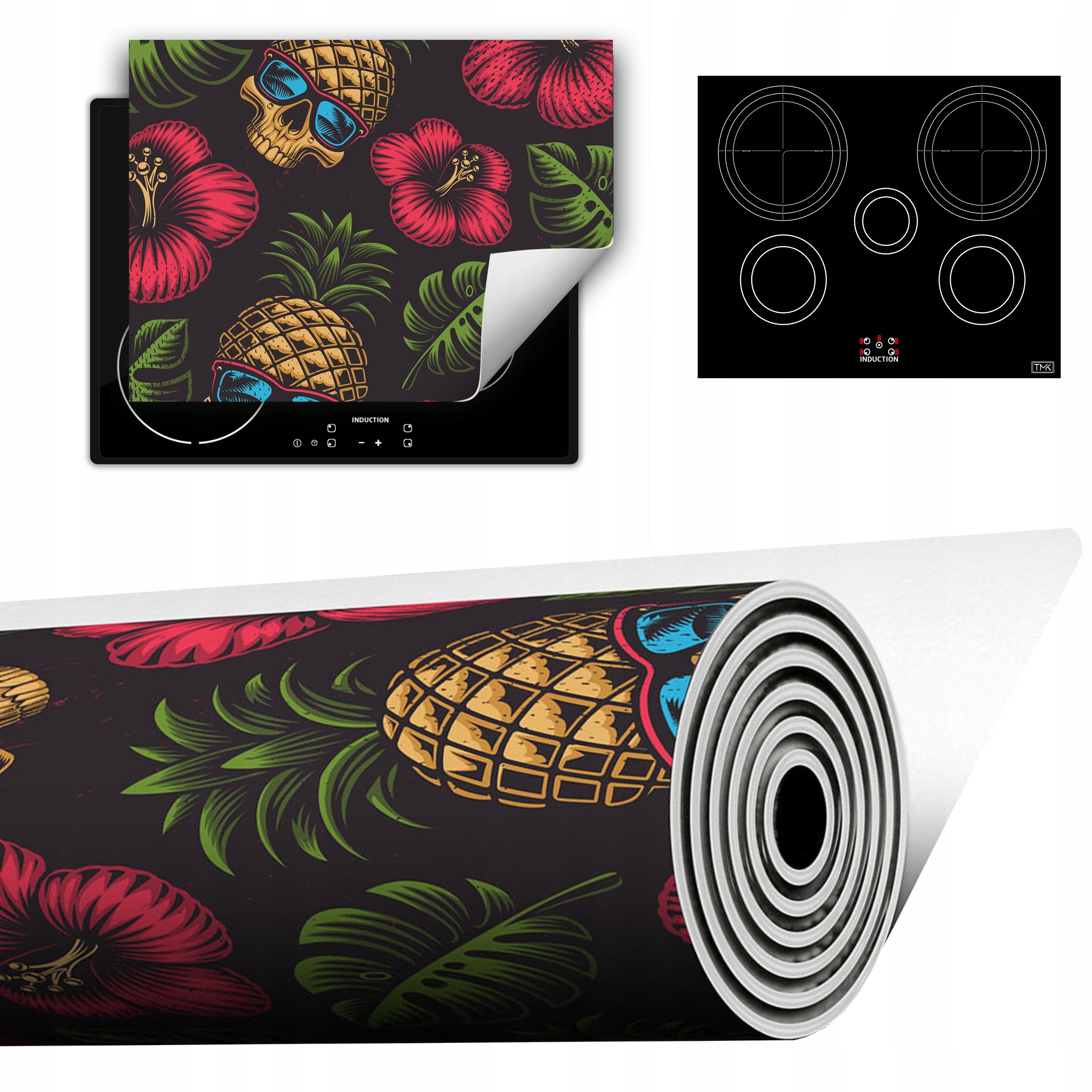 Vinylová Podložka Do Kuchyně Více Místa 70x52 pop Art. Květiny