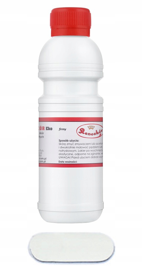 

Renoskór Farba Lakier Do Skóry Biały 200 ml