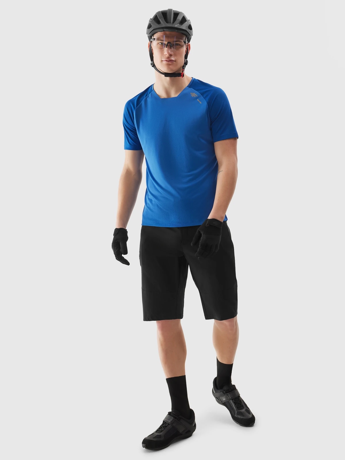 4F KOSZULKA ROWEROWA SZYBKOSCHNĄCA MĘSKA T-SHIRT SS24 Rozmiar L