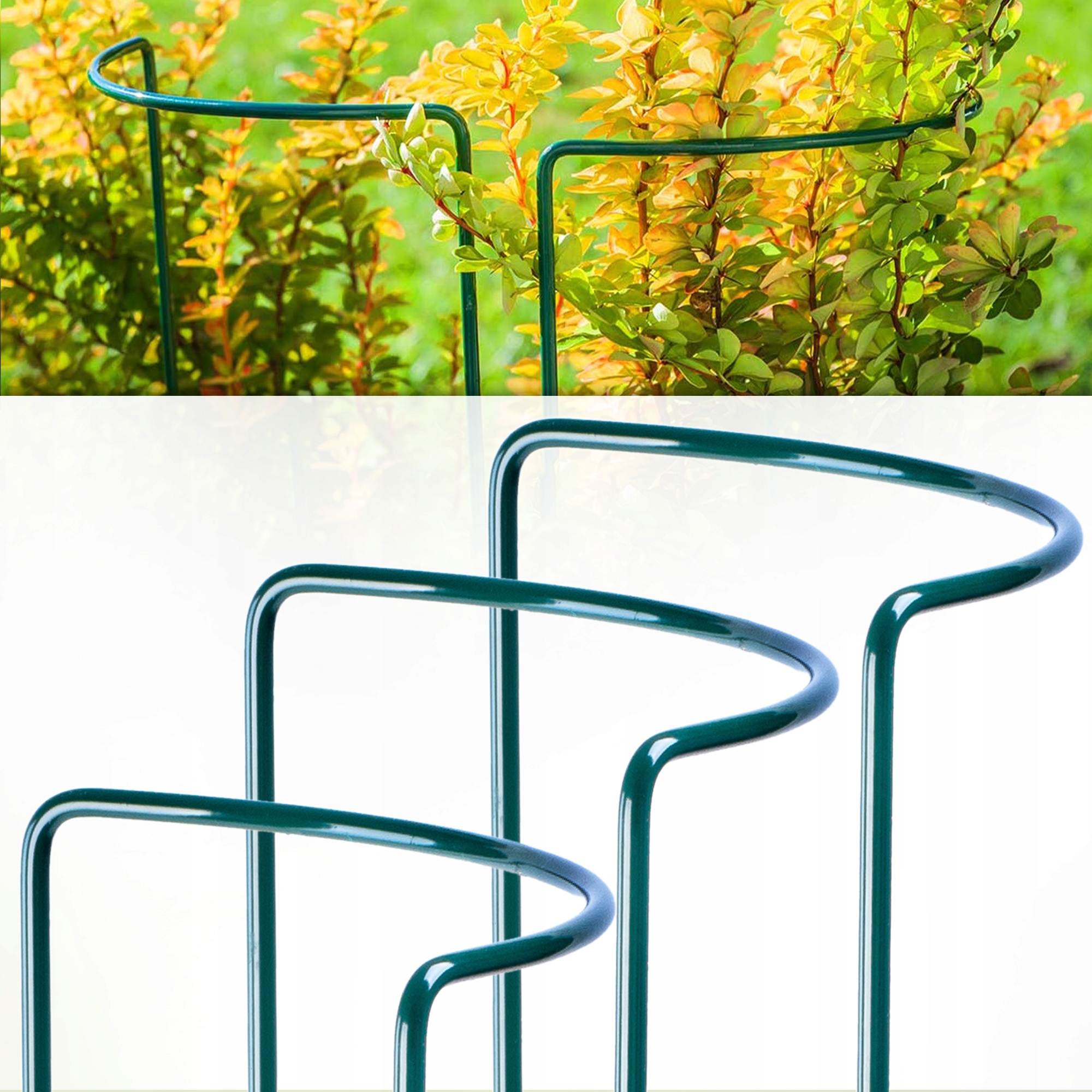 OBEJMA PODPORA STALOWA NA KWIATY RÓŻE 3szt 115cm Rodzaj słup