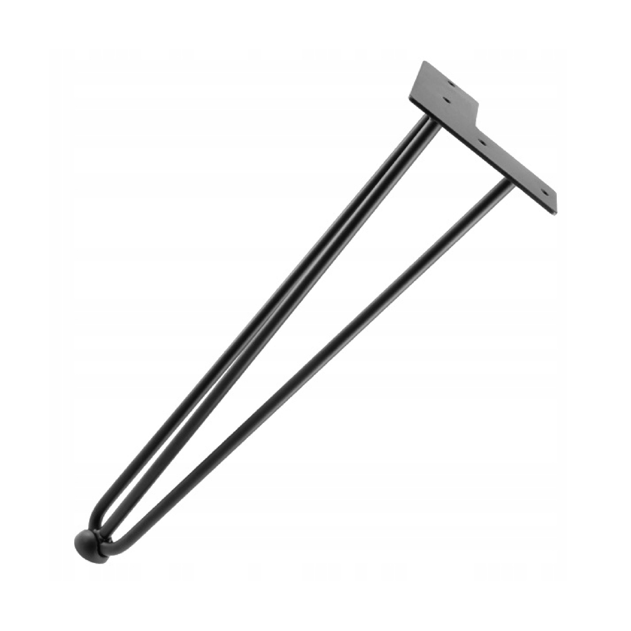 

Noga do stołu loft metalowa 710 71 czarna porządna