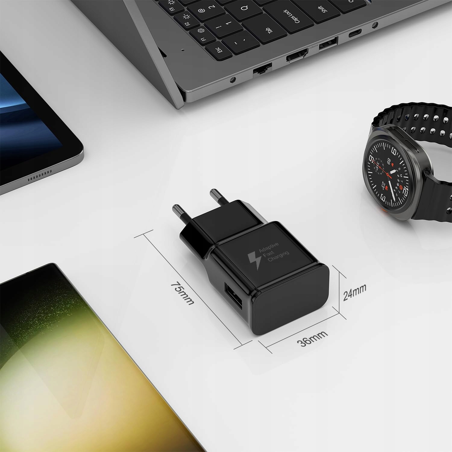 Telefonowa Ładowarka USB Szybkie Ładowanie Galaxy S10 S9 S8 A71 A51 A50 X2 — miniatura 6