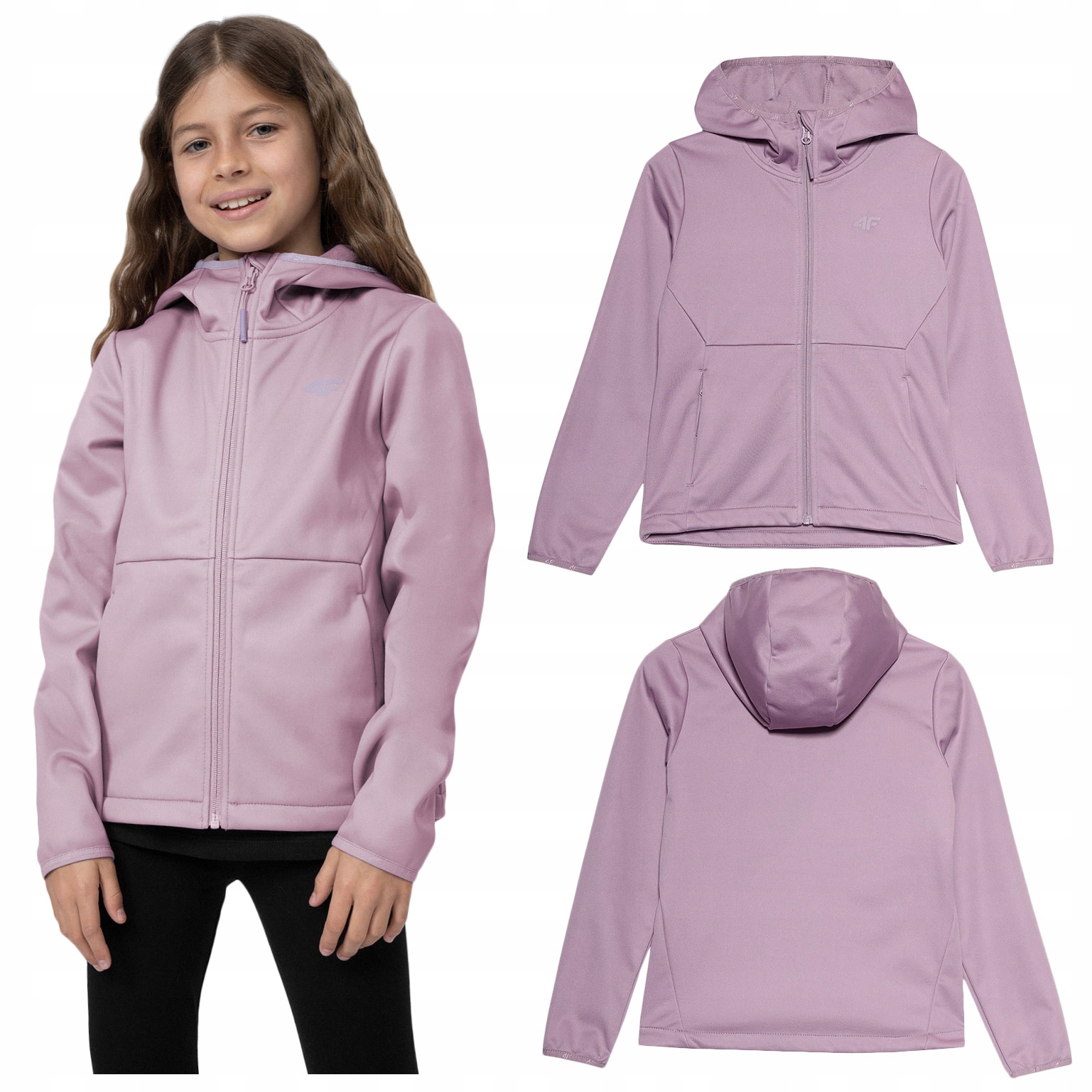 

Kurtka dziecięca Softshell 4F Junior TSOFF042 158
